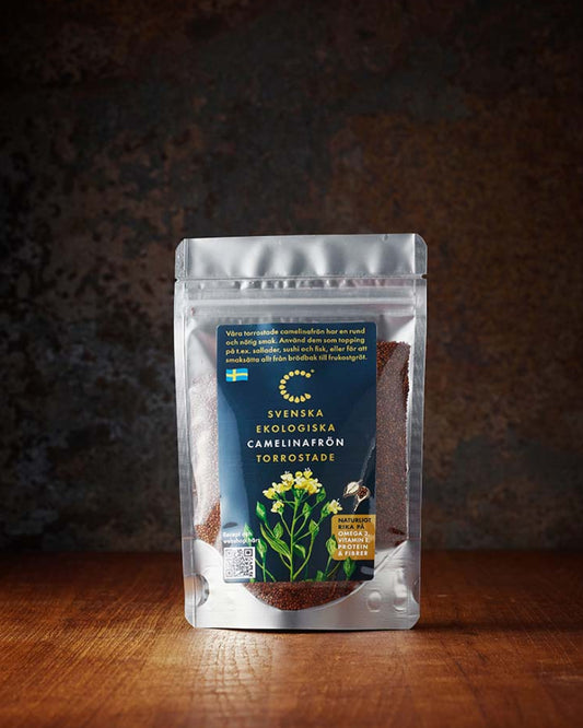 CAMELINAFRÖN KRAV  Torrostade, 100 gram