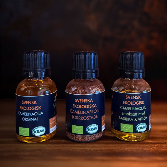 🌟 NYHET 🌟 Camelina Mini Trio (Prova-på paket) FRI FRAKT INGÅR I PRISET!
