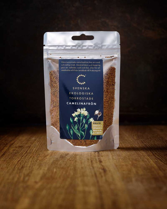 CAMELINAFRÖN KRAV  Torrostade, 100 gram